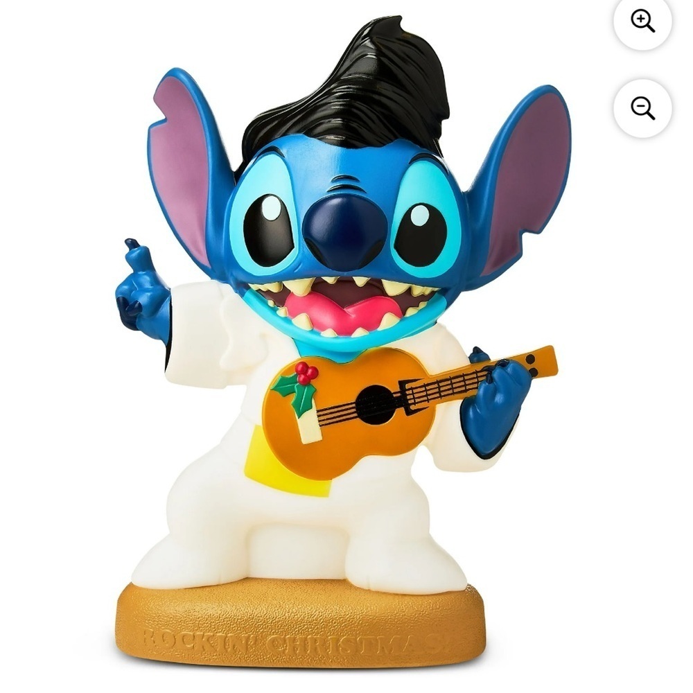 Disney Stitch Elvis Blow Mold Light Up Christmas Decor NEW